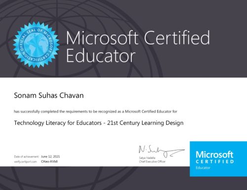 MCE Certificate