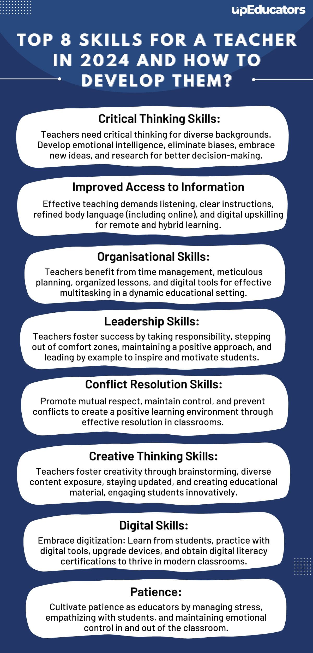 Top 8 Skills For A Teacher In 2022 And How To Develop Them 1 2 